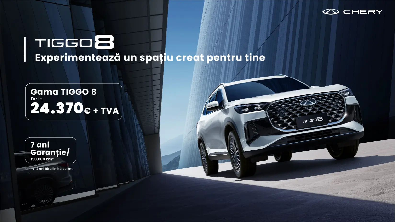 Oferta TIGGO 8 ICE cu Pret v4