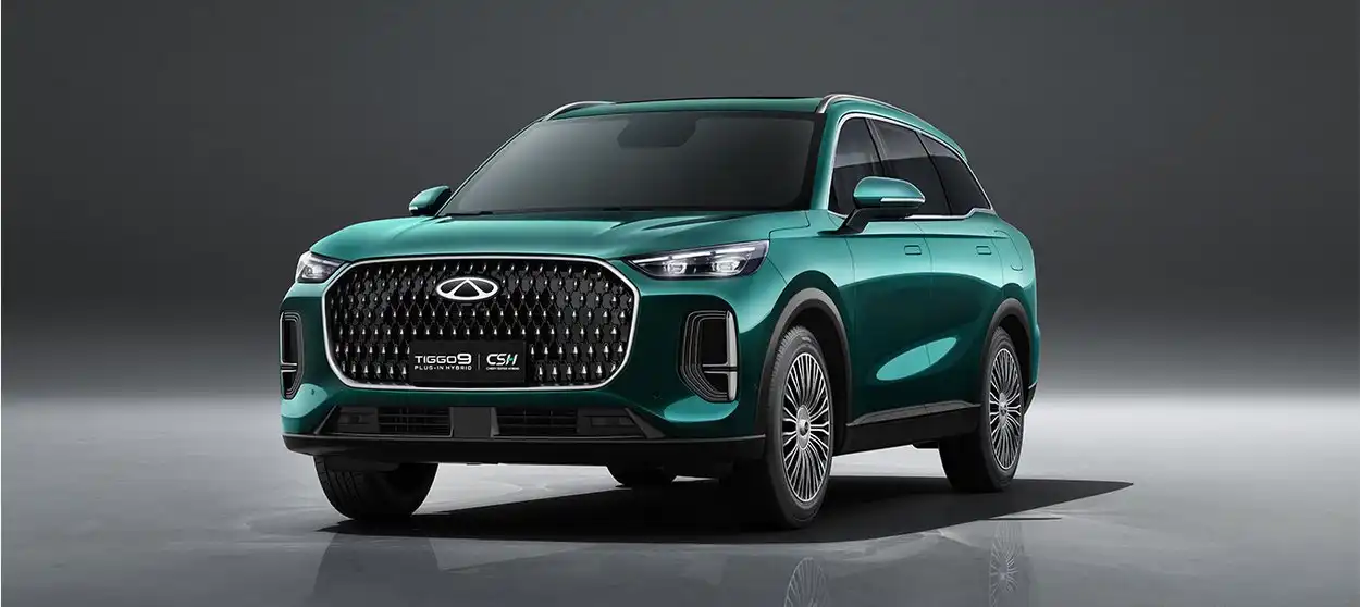 Chery_Tiggo 9_PHEV side front_slider green color AWD \(1\)